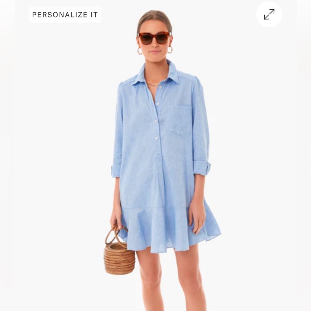 Tuckernuck Chambray Callahan Shirt Dress- fits like small